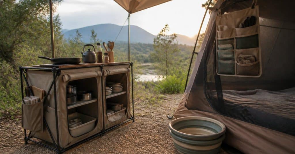 Meubles pliants de camping : comment organiser son rangement ?
