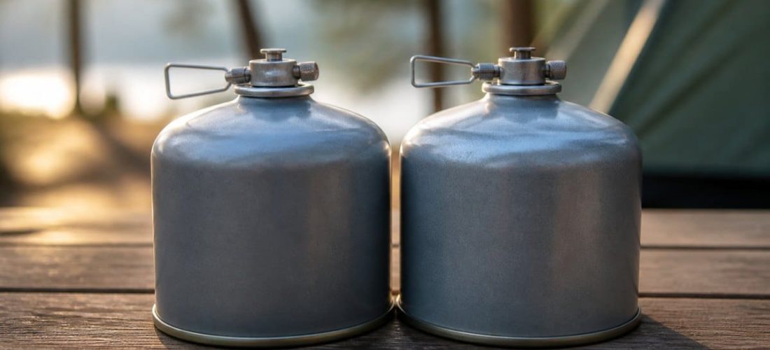 Cartouche de gaz perçable ou à valve : quelle différence ?
