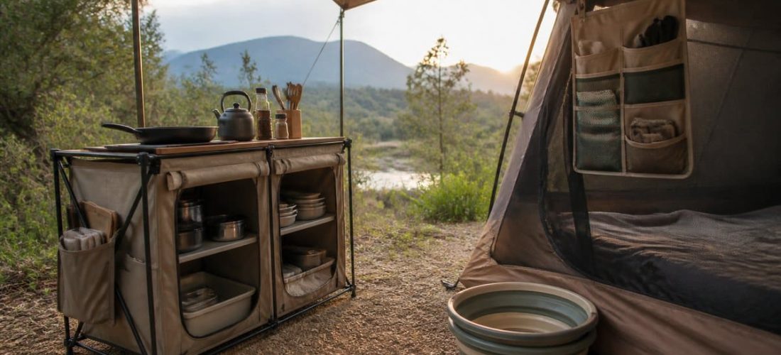 Meubles pliants de camping : comment organiser son rangement ?